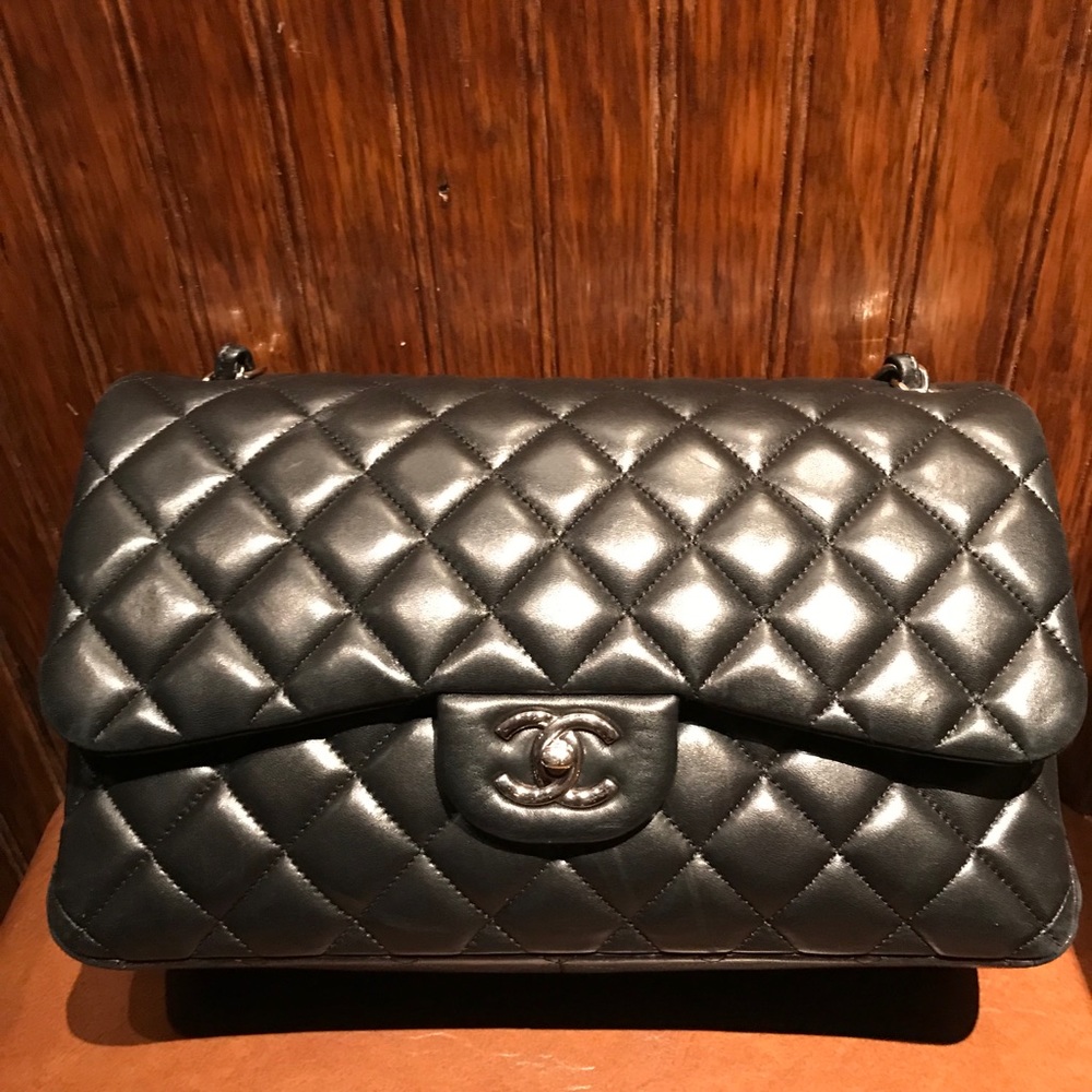 Authentic Chanel Lambskin